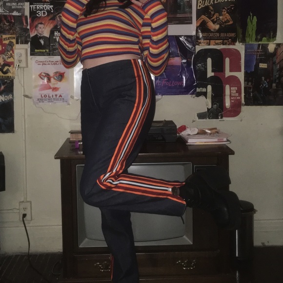 Calvin Klein stripe jeans 205W39NYC ✨ - Picture 6 of 8